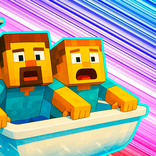 Ragdoll Racing in the Bathtub. Extreme Descent! icon