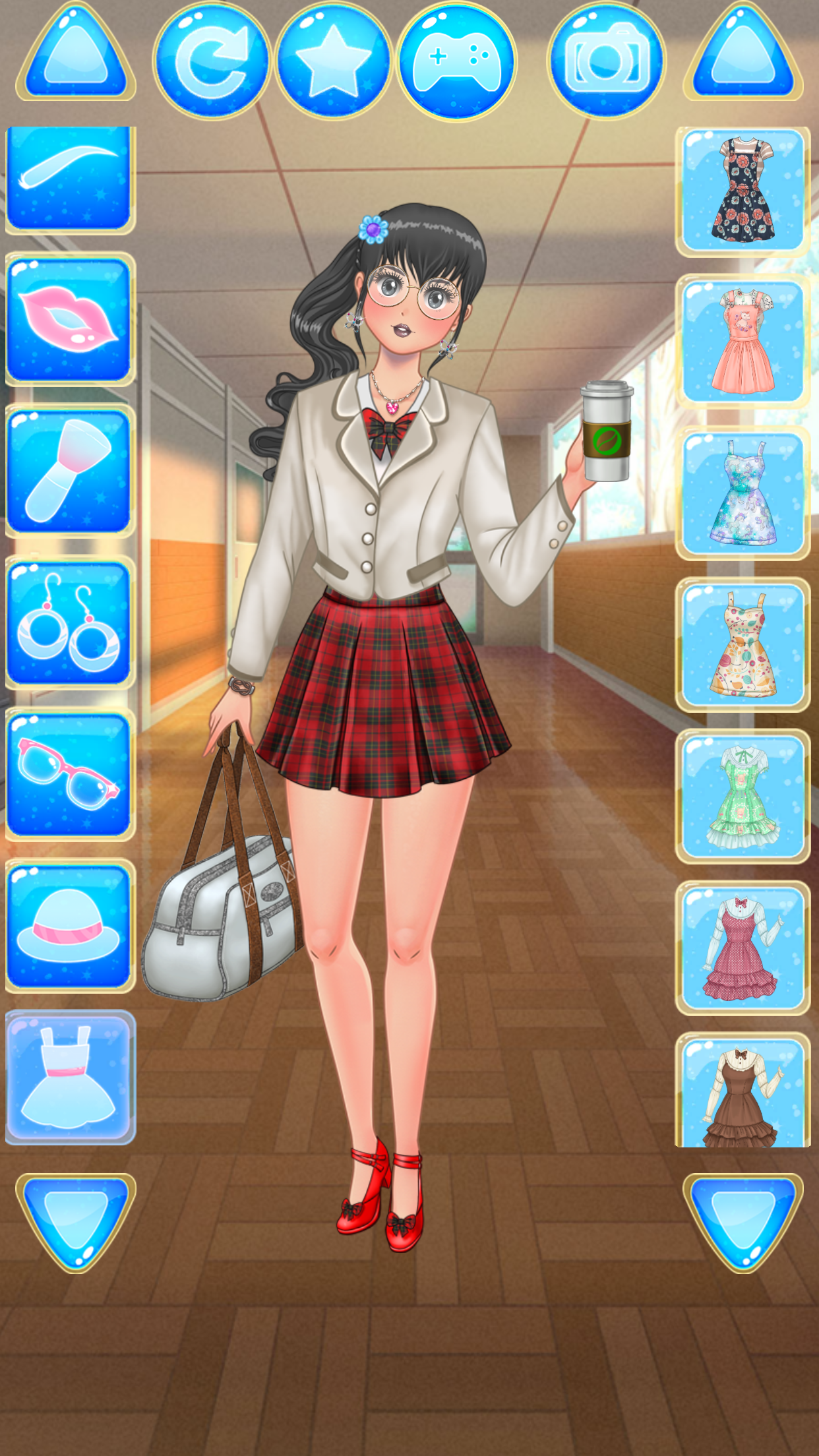 School Anime Dress Up screenshot 14