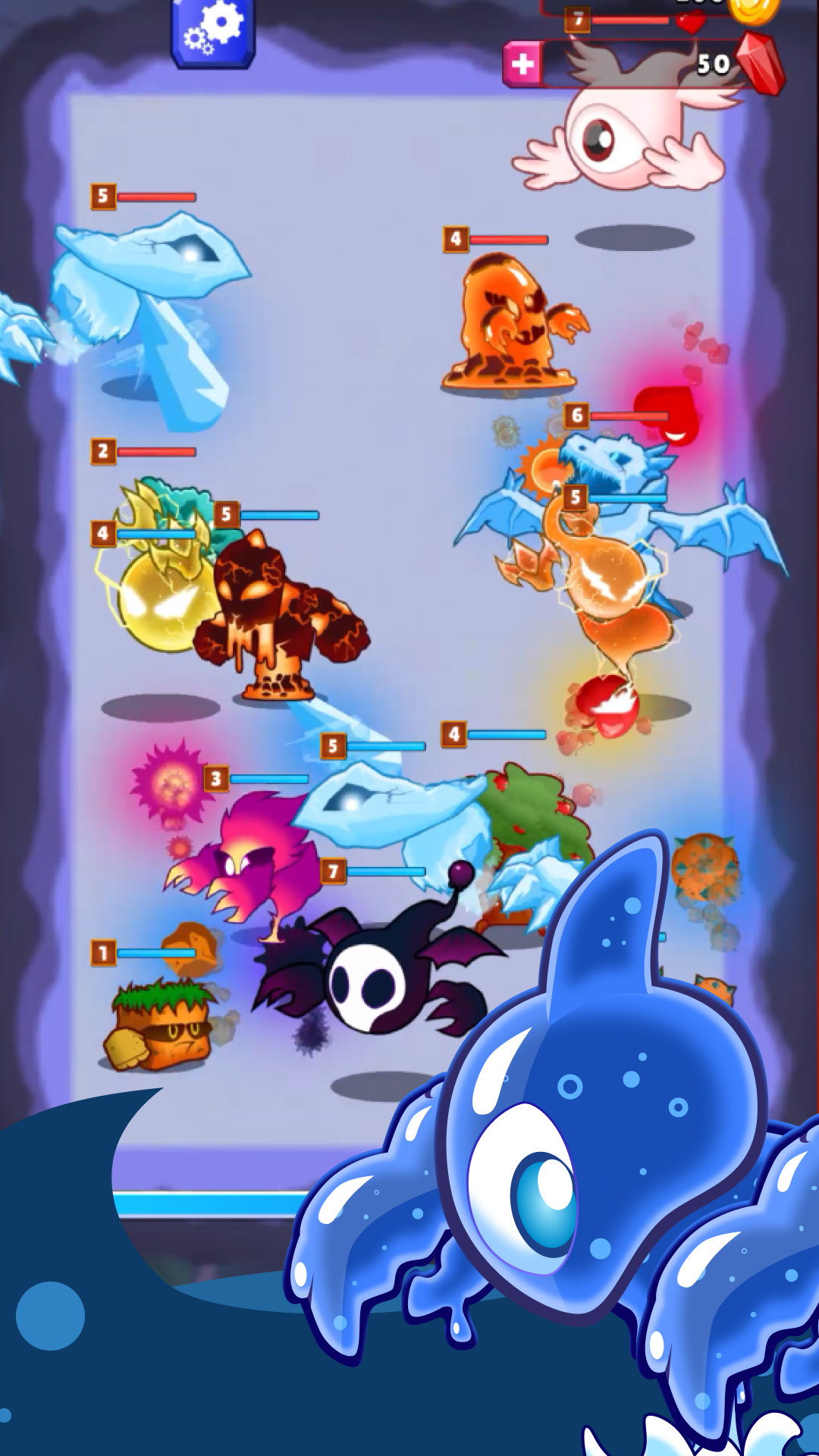 Elemental Monsters: Merge & Evolution screenshot 7