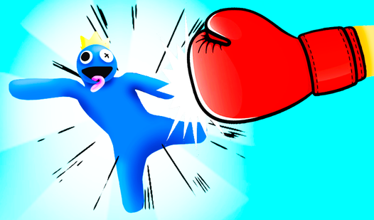 Beat the Rainbow Man: Box Playground!  loading=