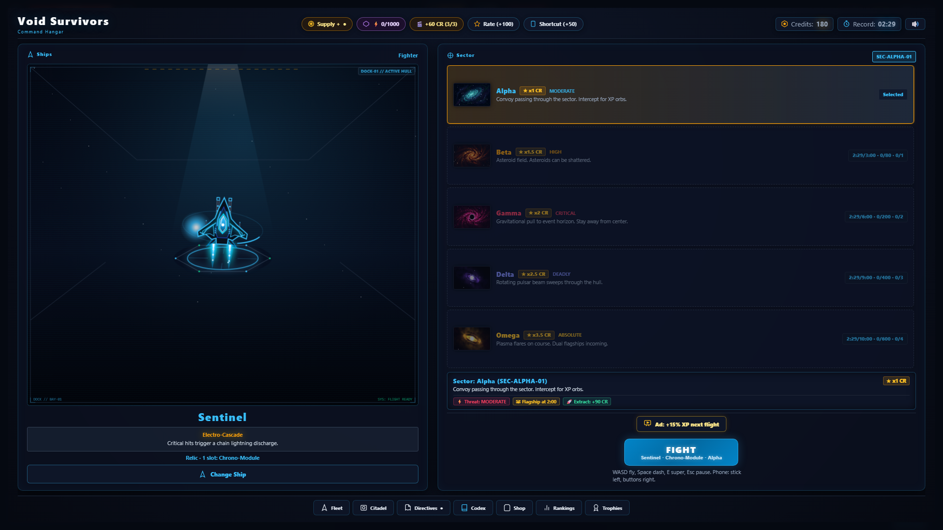Void Survivors screenshot 1