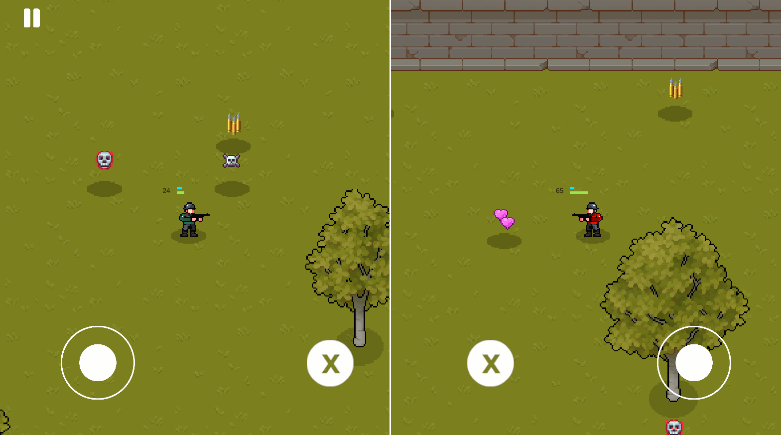 Дуэль пикселей: Шутер для двоих — screenshot 8