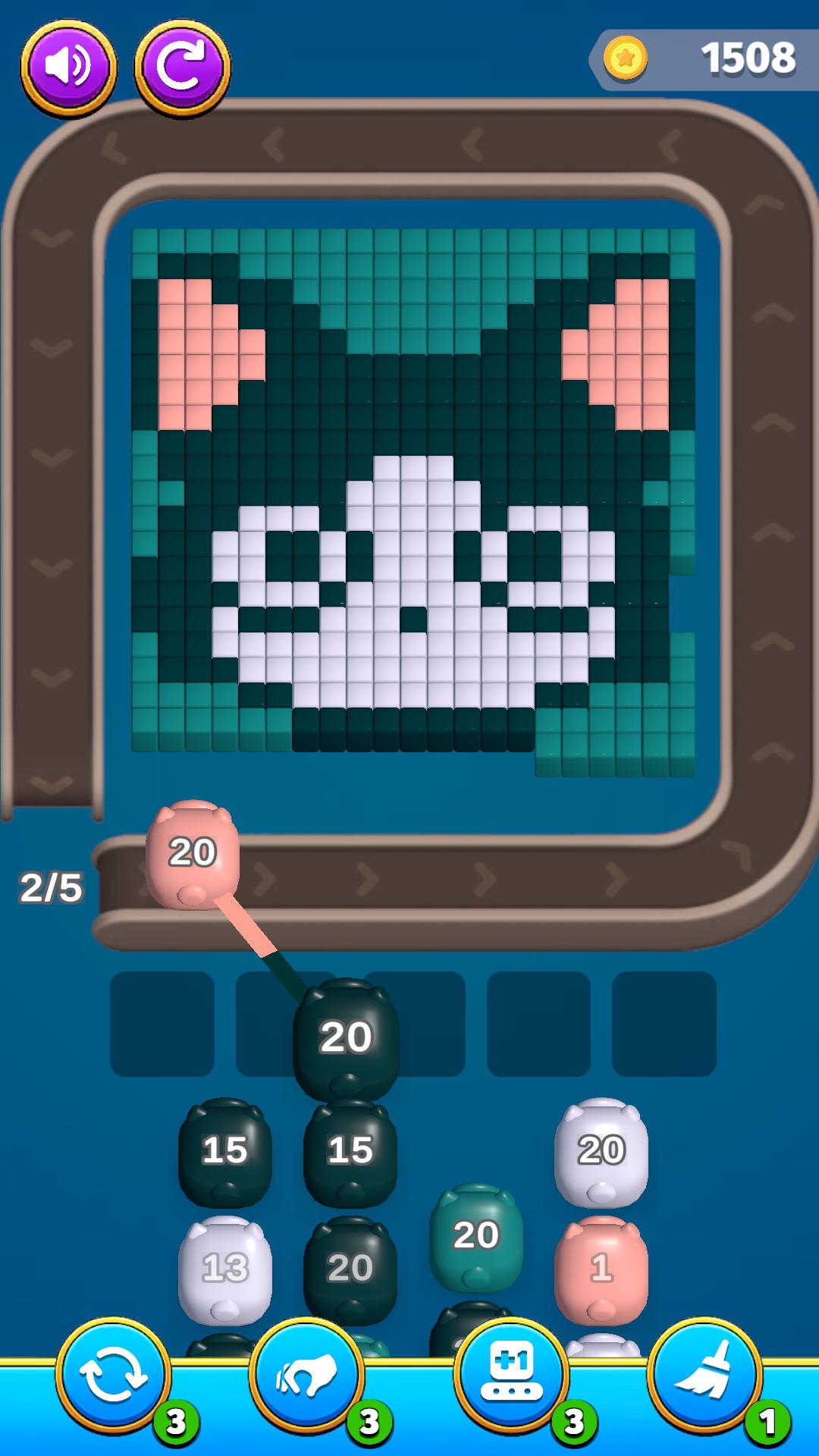Pixel Flow: Color Blast screenshot 7