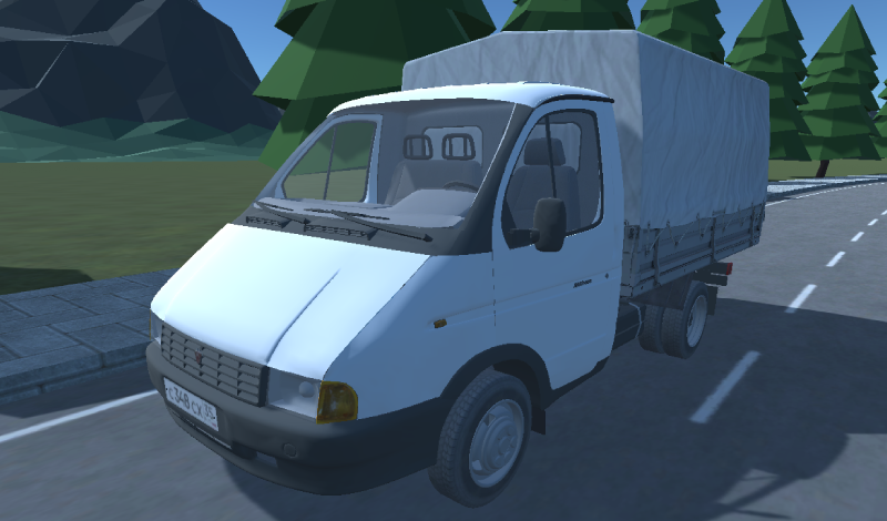 Trucking Simulator game cover