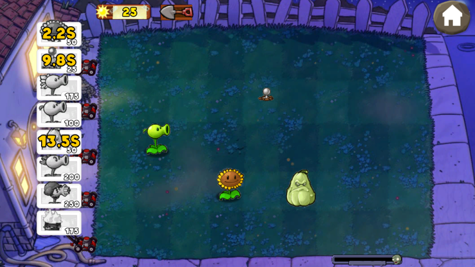 Plants vs Zombies: Night Protection screenshot