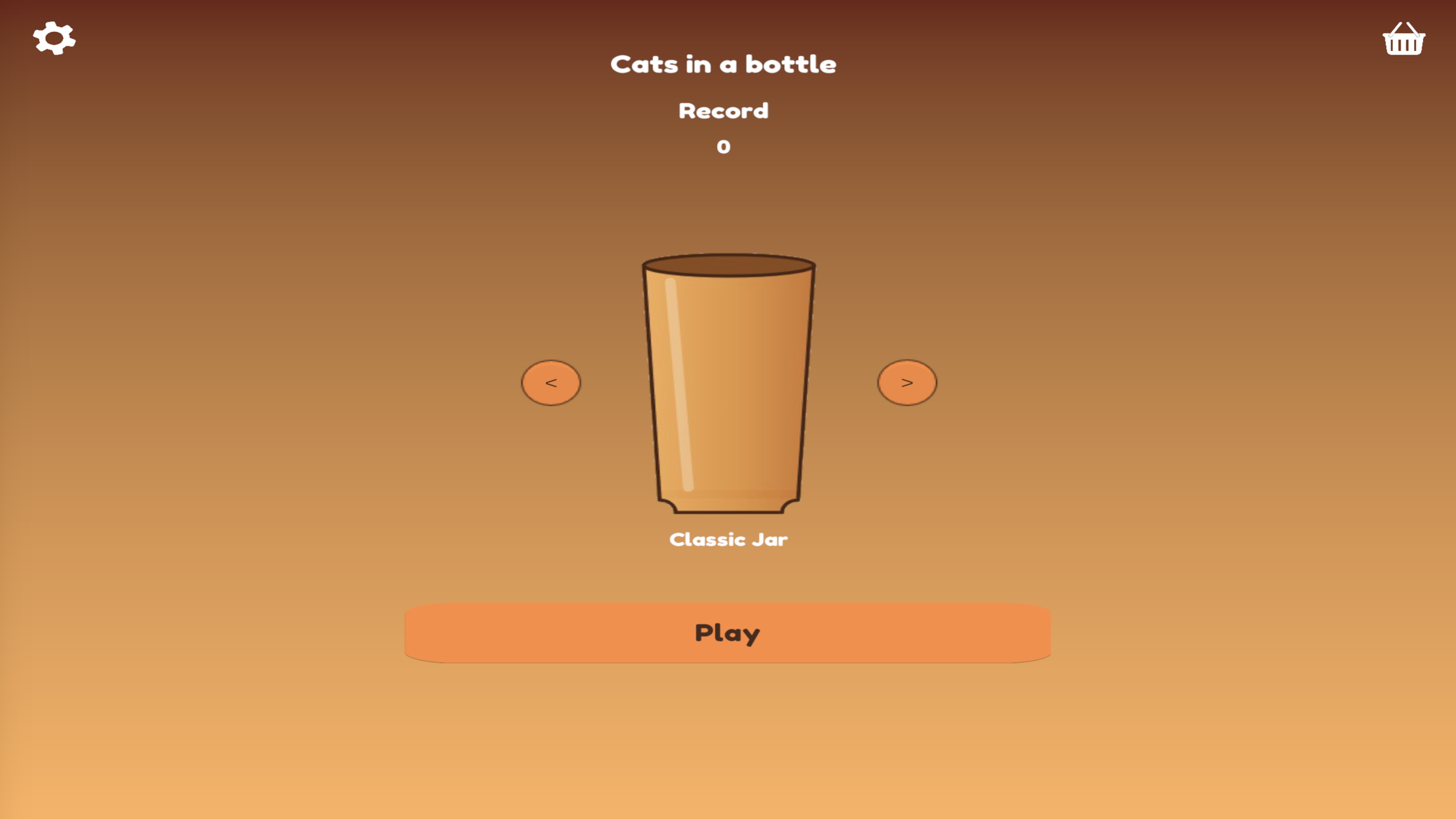 Cats in a bottle — screenshot 2