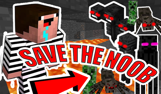 Nubik and Saw: Escape from Herobrine