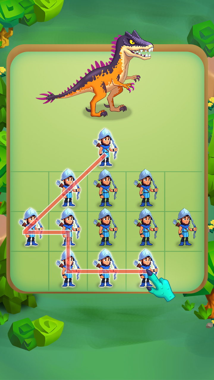 Merge Master: Dinosaurs War screenshot 3