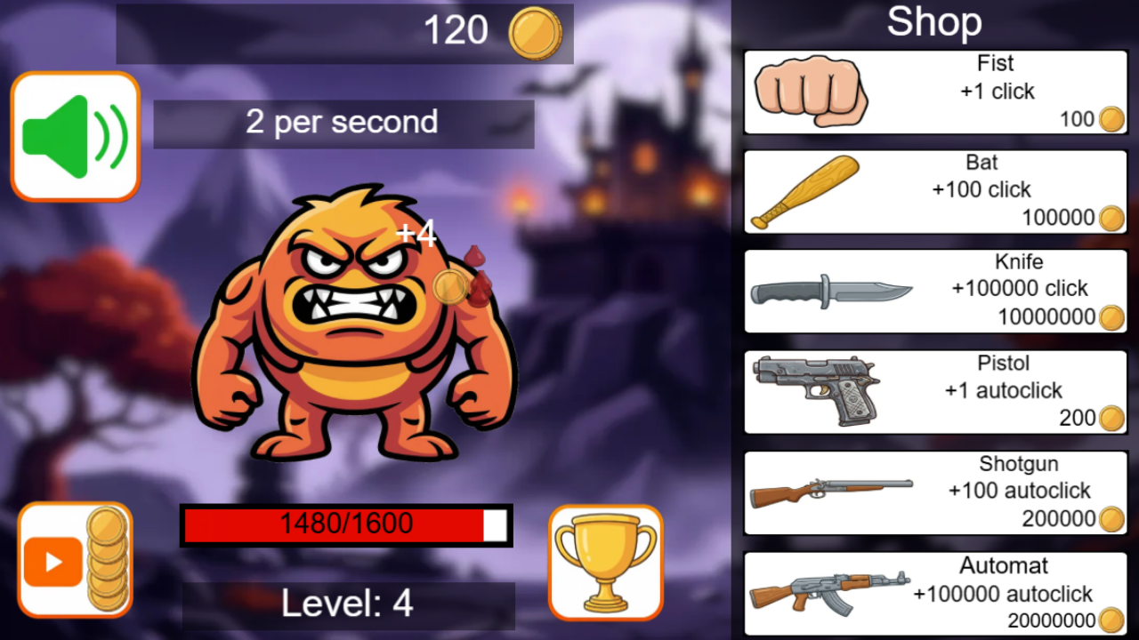 Crush the monster — screenshot 1