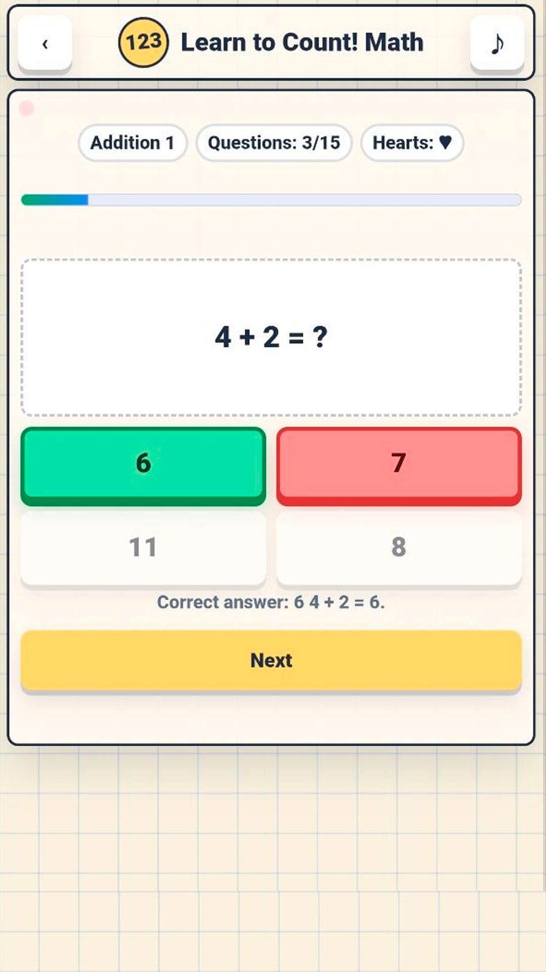 Let's learn to count! Mathematics screenshot 3