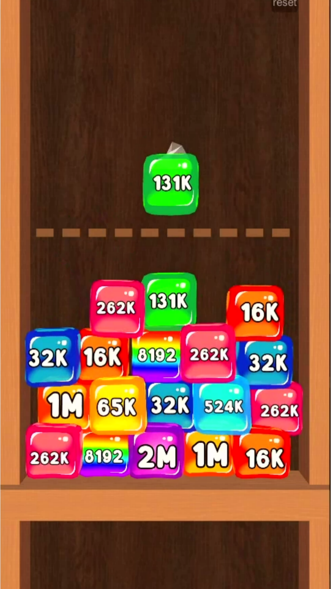 Jelly 2048 Cubes screenshot 5