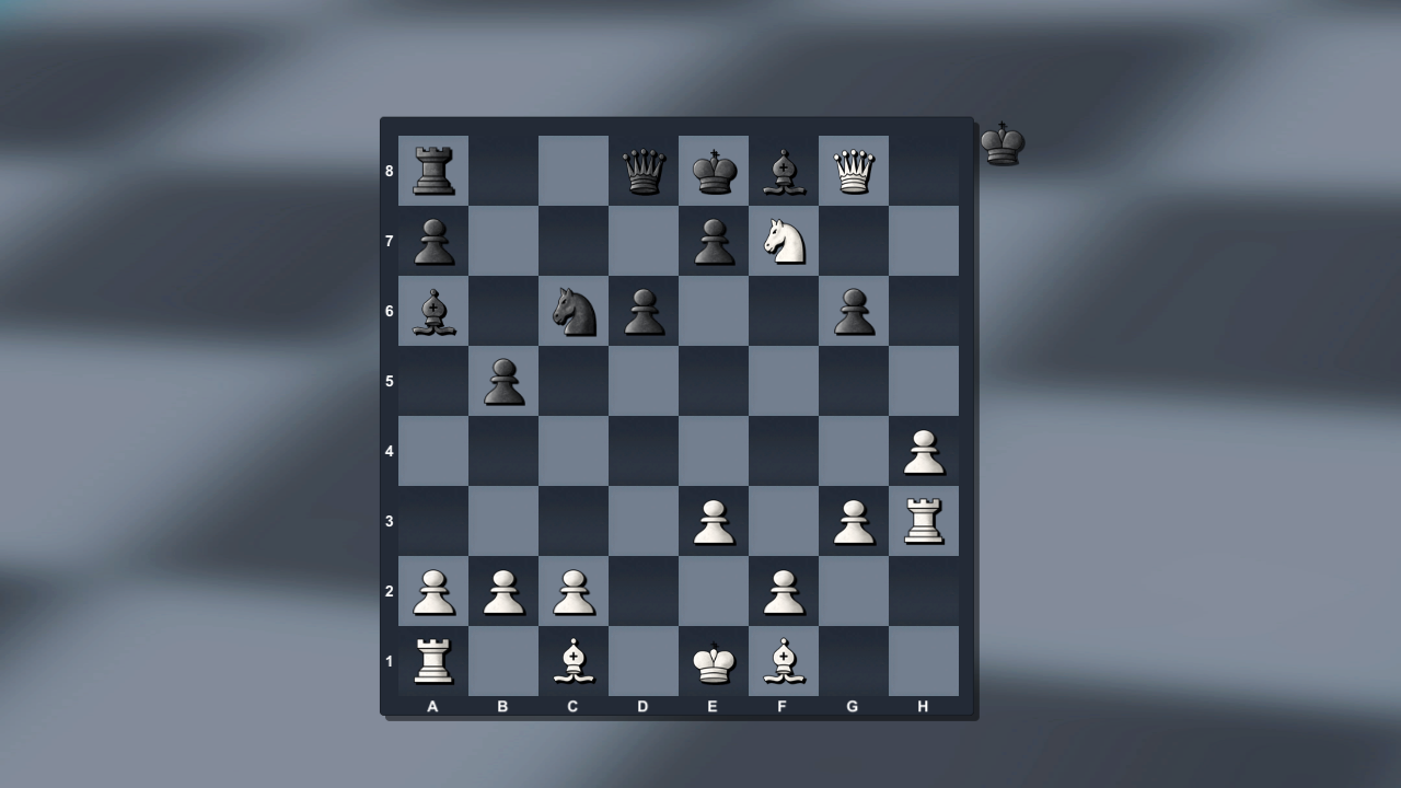 Chess with a computer and for two screenshot