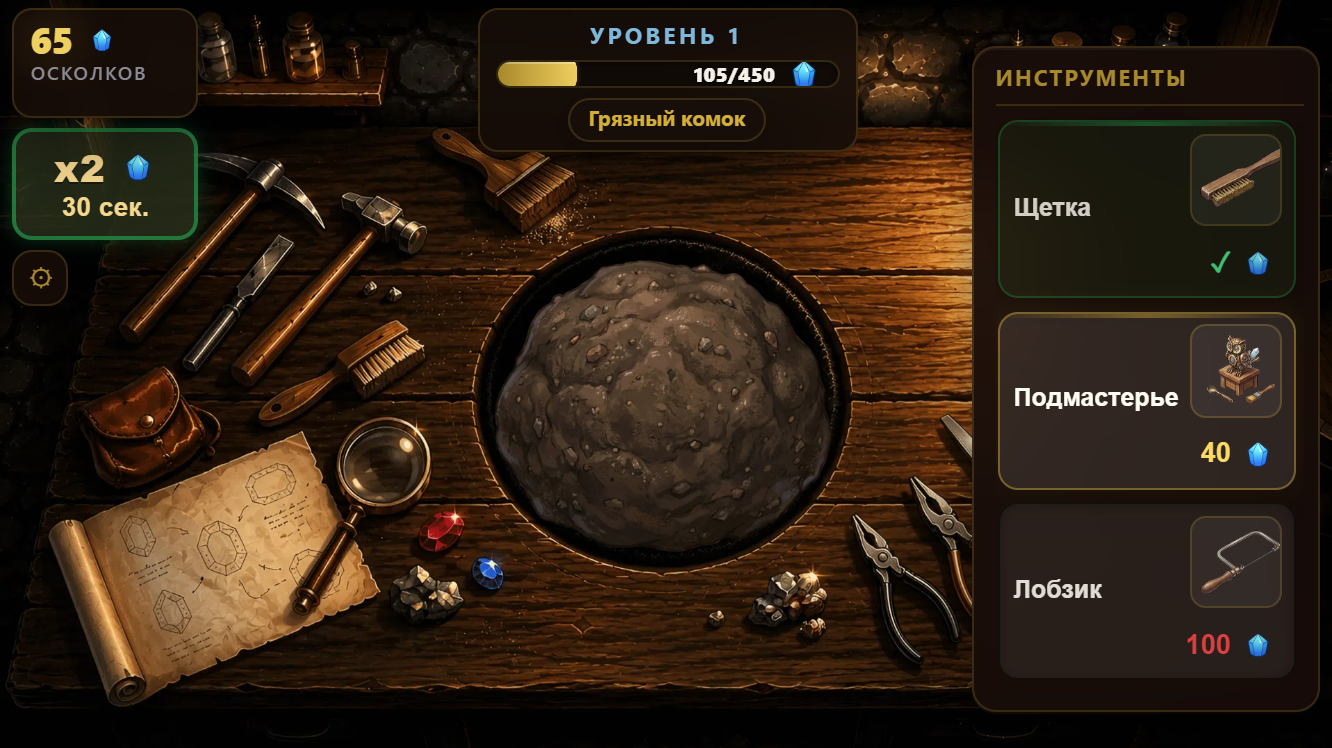 Эволюция кристалла — screenshot 4