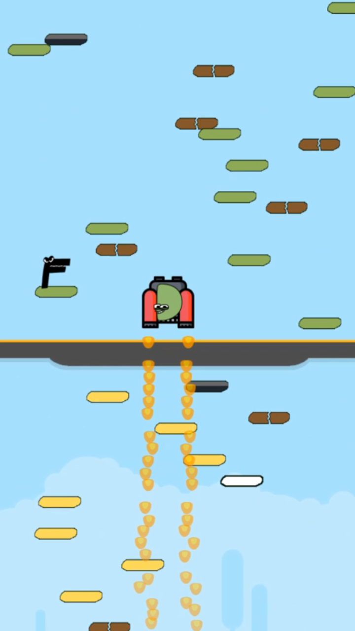Alphabet Lore: Doodle Jump screenshot 7