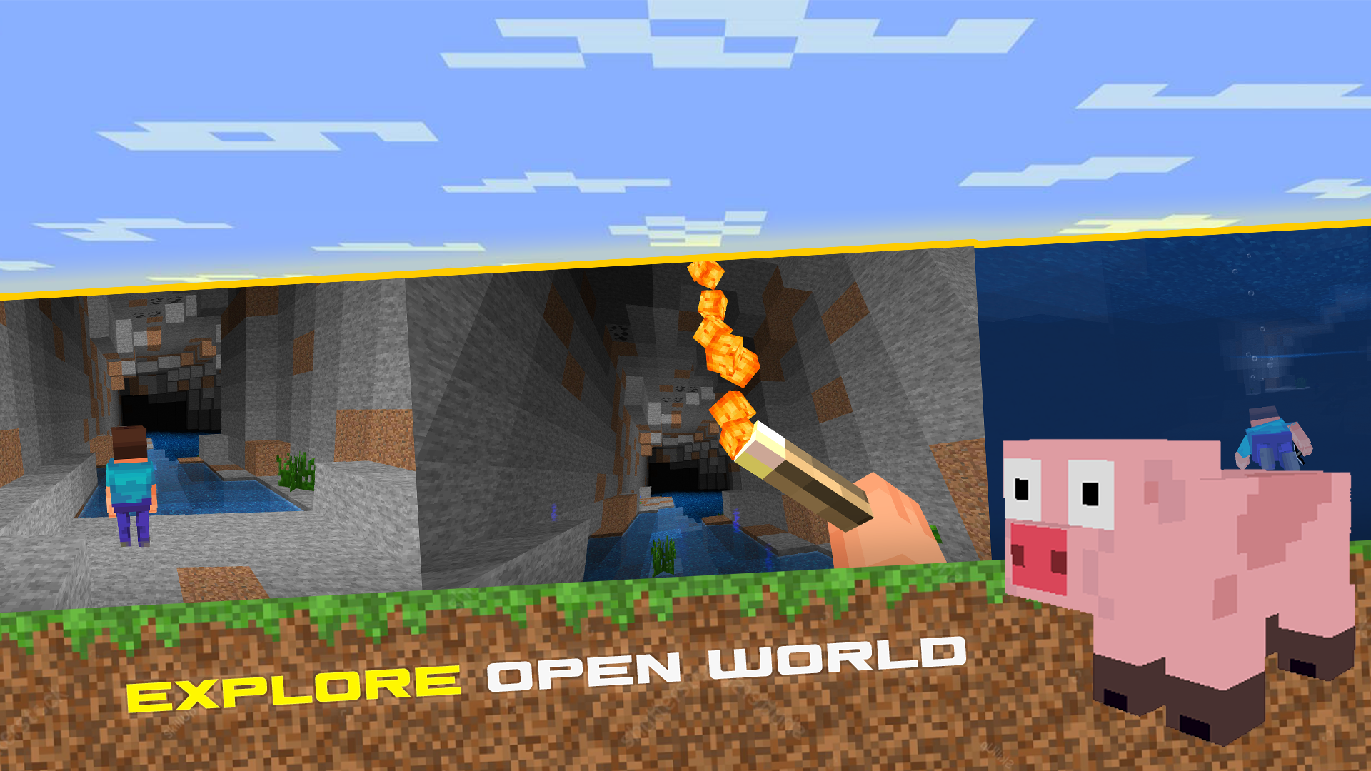 CraftedSurvival 2: Mine Survival & Building screenshot
