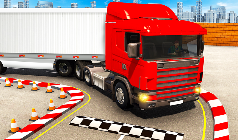 Truck space game cover