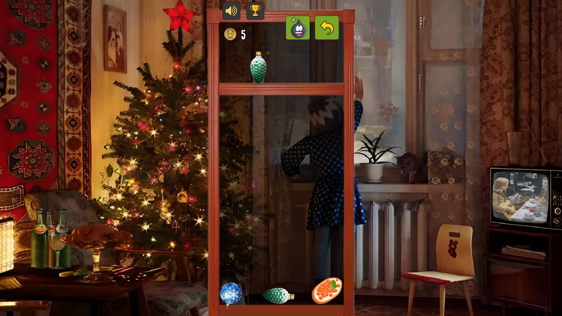 New Year's Day in USSR: Toys and Food screenshot