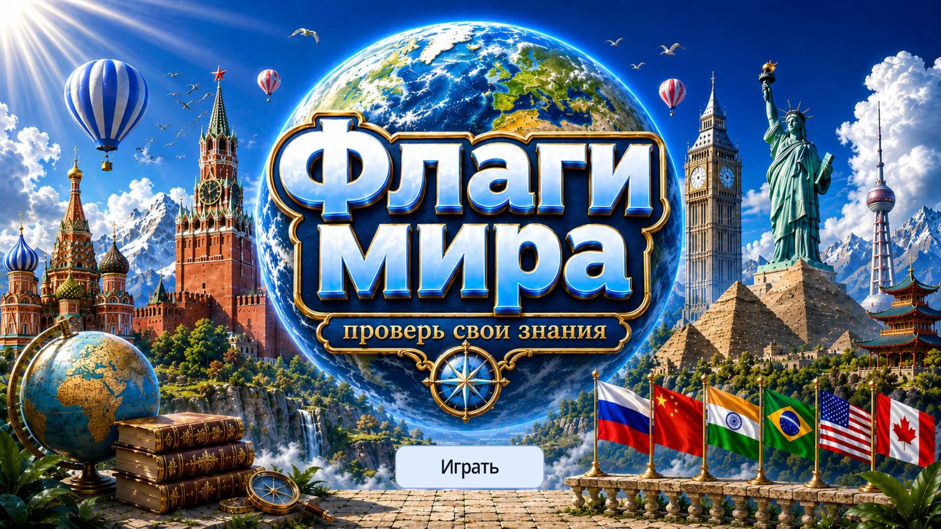 Флаги мира. Проверь свои знания — screenshot 1