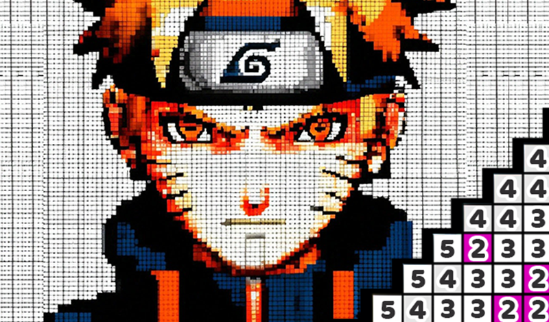 Сoloring anime game cover
