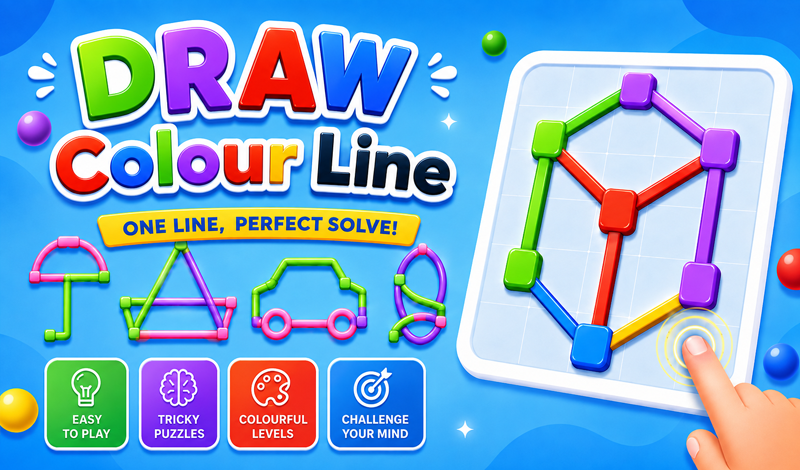 DRAW Colour Line game cover
