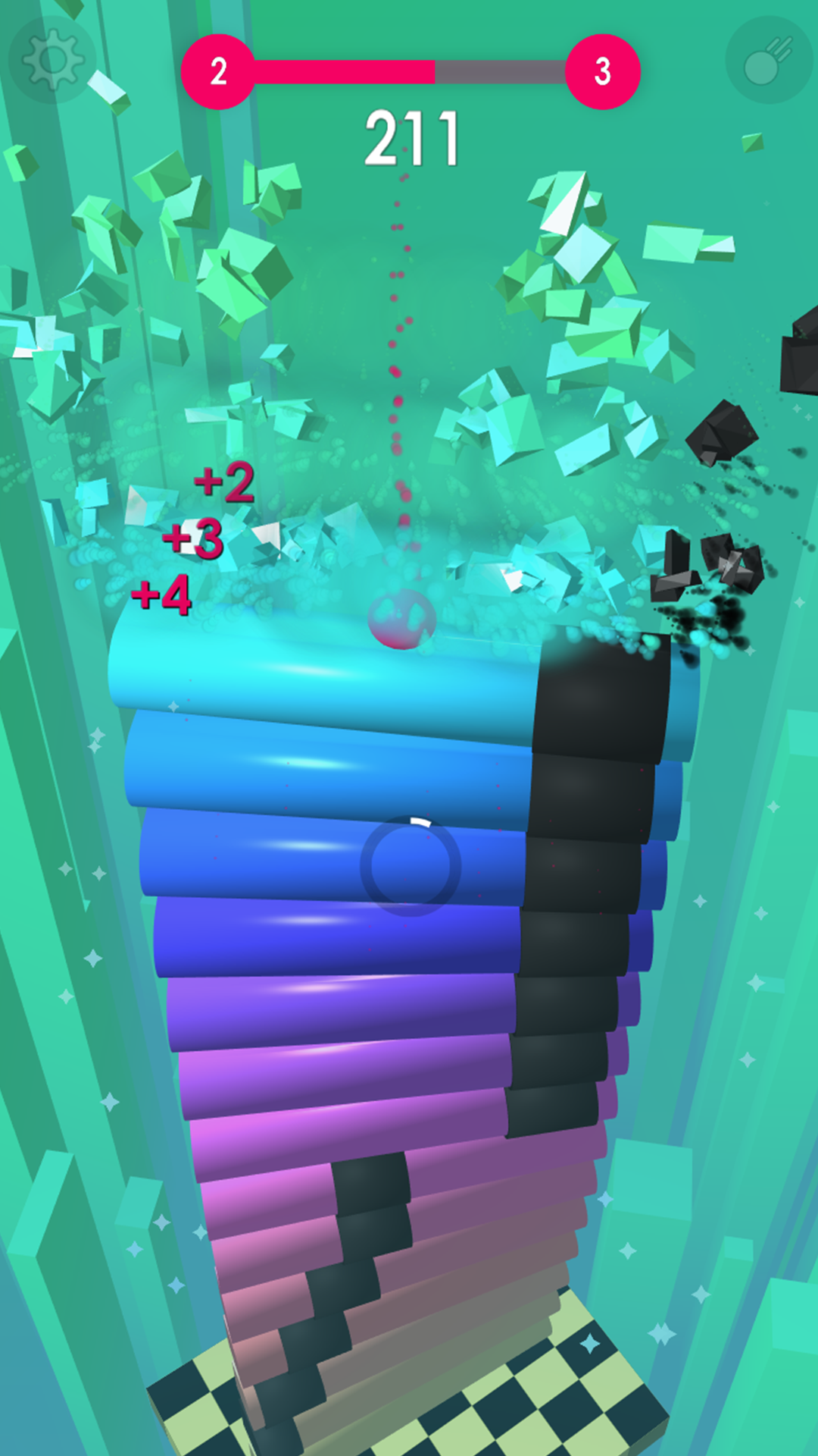 Stack Ball: Blast colorful bricks 3d screenshot 5