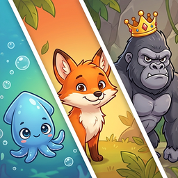 Animal Evolution 2048