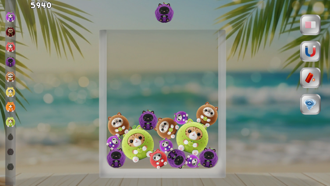 Watermelon: Fruit Kittens. Summer — screenshot 1