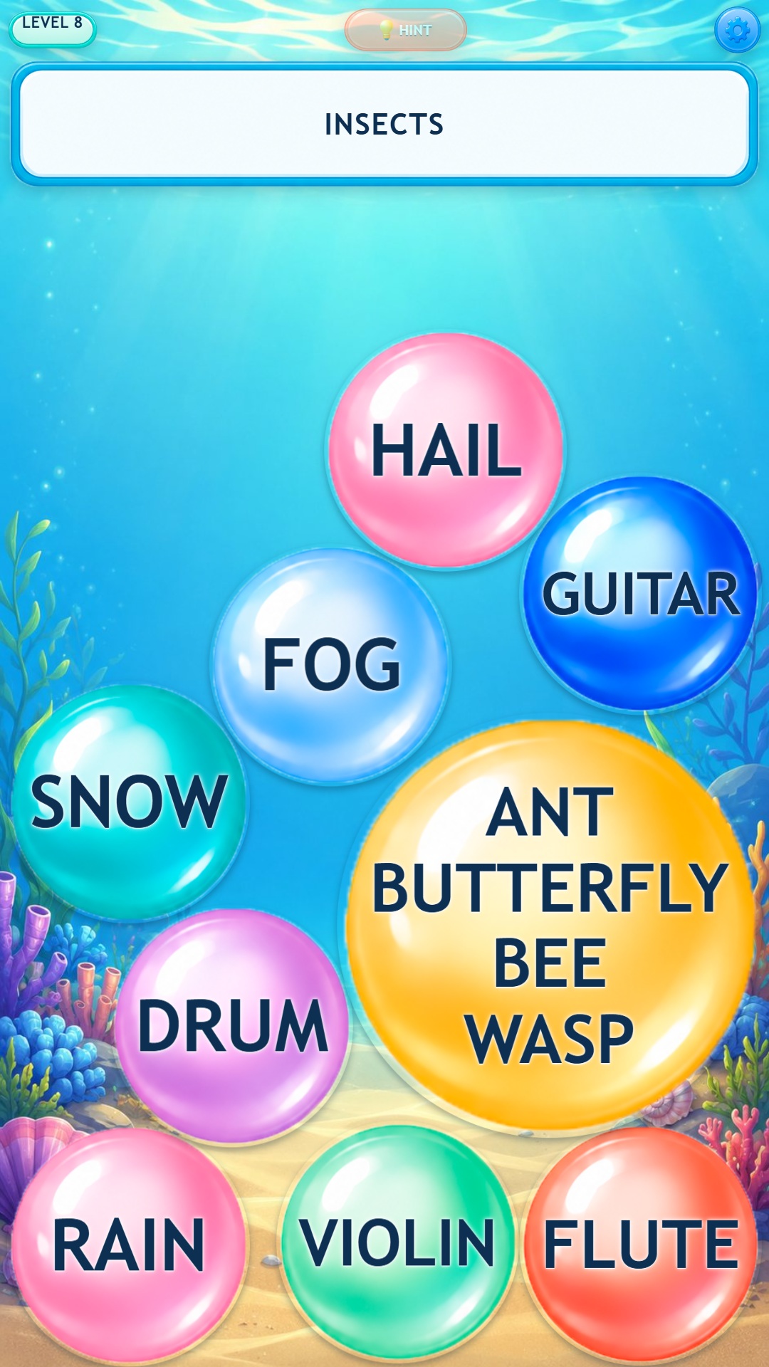 Word Sort: Pearl Merge screenshot 12