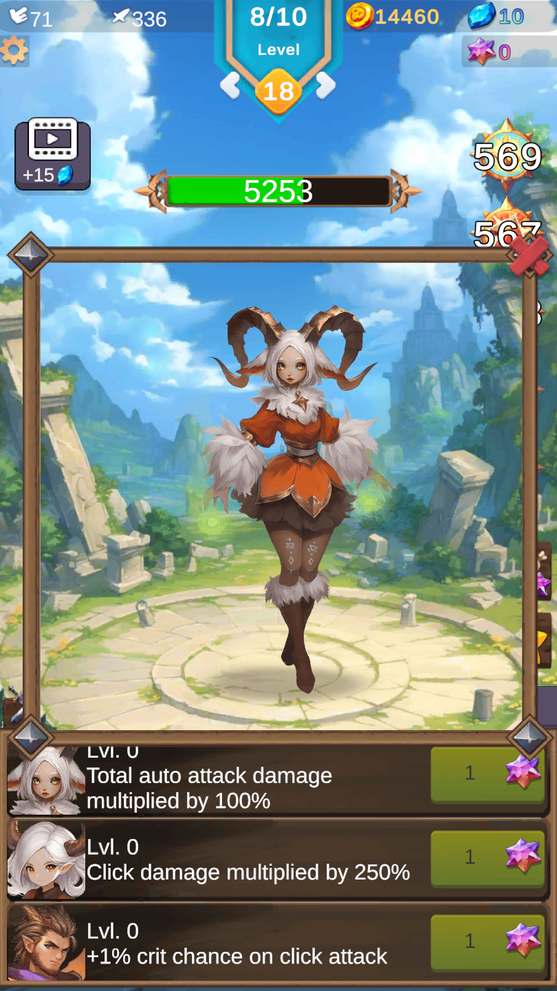 Anima Saga - Clicker RPG screenshot 13
