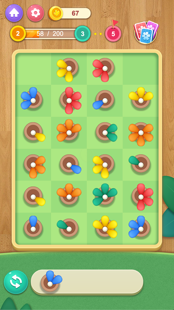 Super Merge: Rotating Flowers screenshot 4
