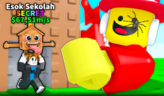 Obby Brainrot: Shrink and Grab Memes!