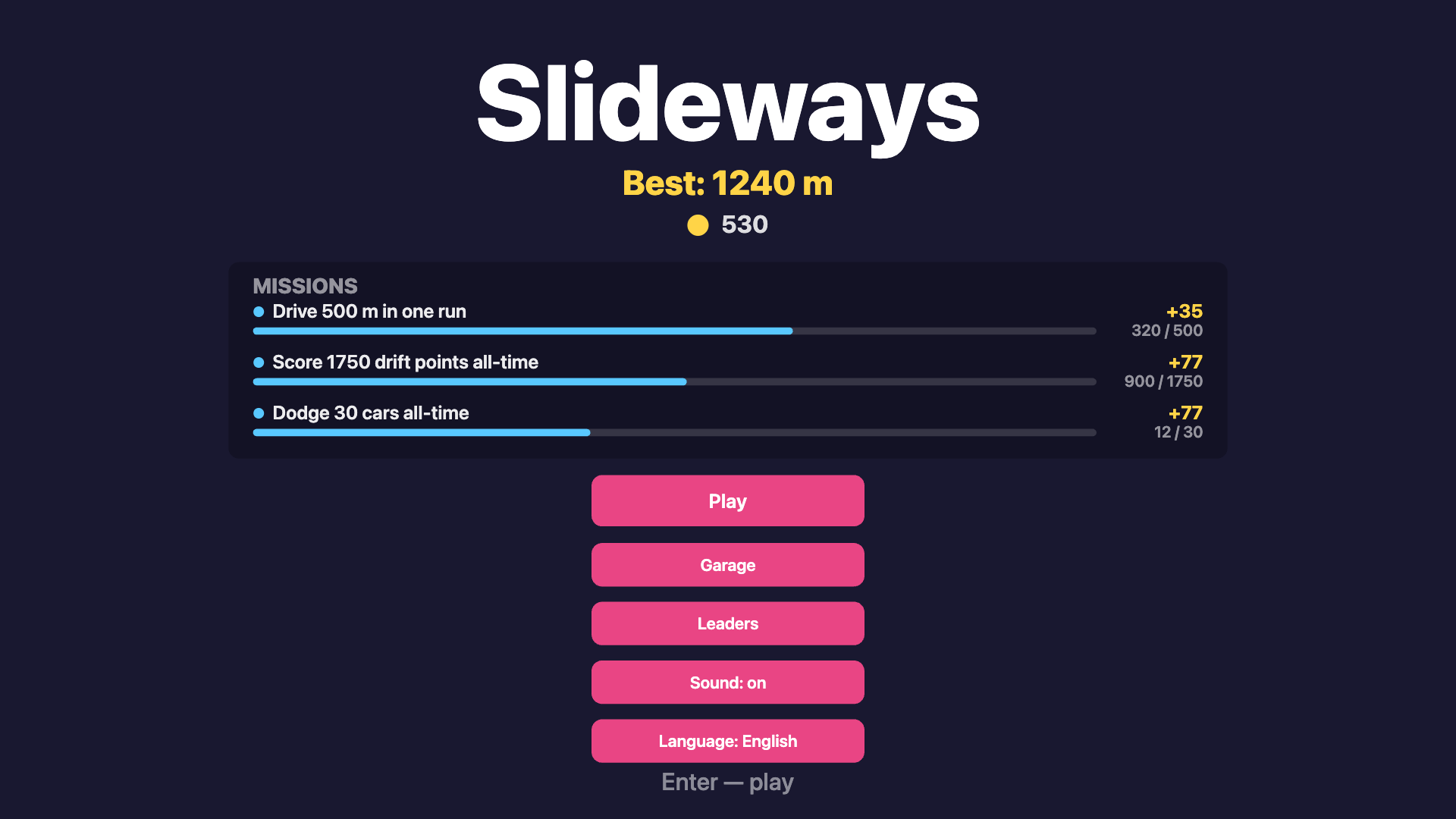 Slideways — screenshot 1