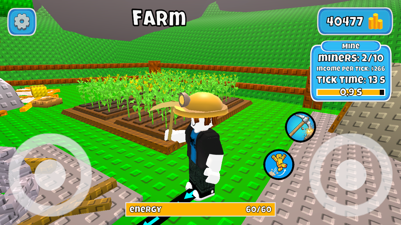 Dig in mine. Restore village. Automate gathering — screenshot 6