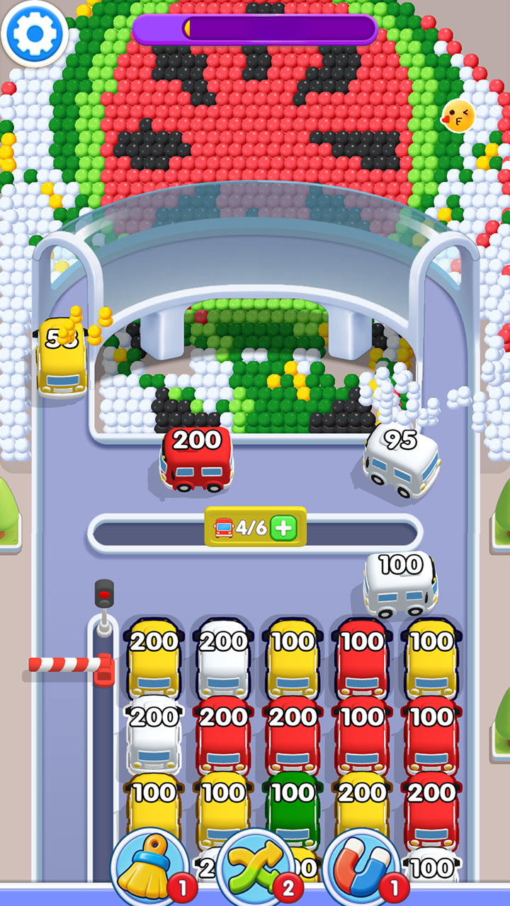 Bus Traffic: Color Jam screenshot 6