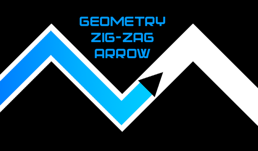 Geometry Zig-Zag Arrow