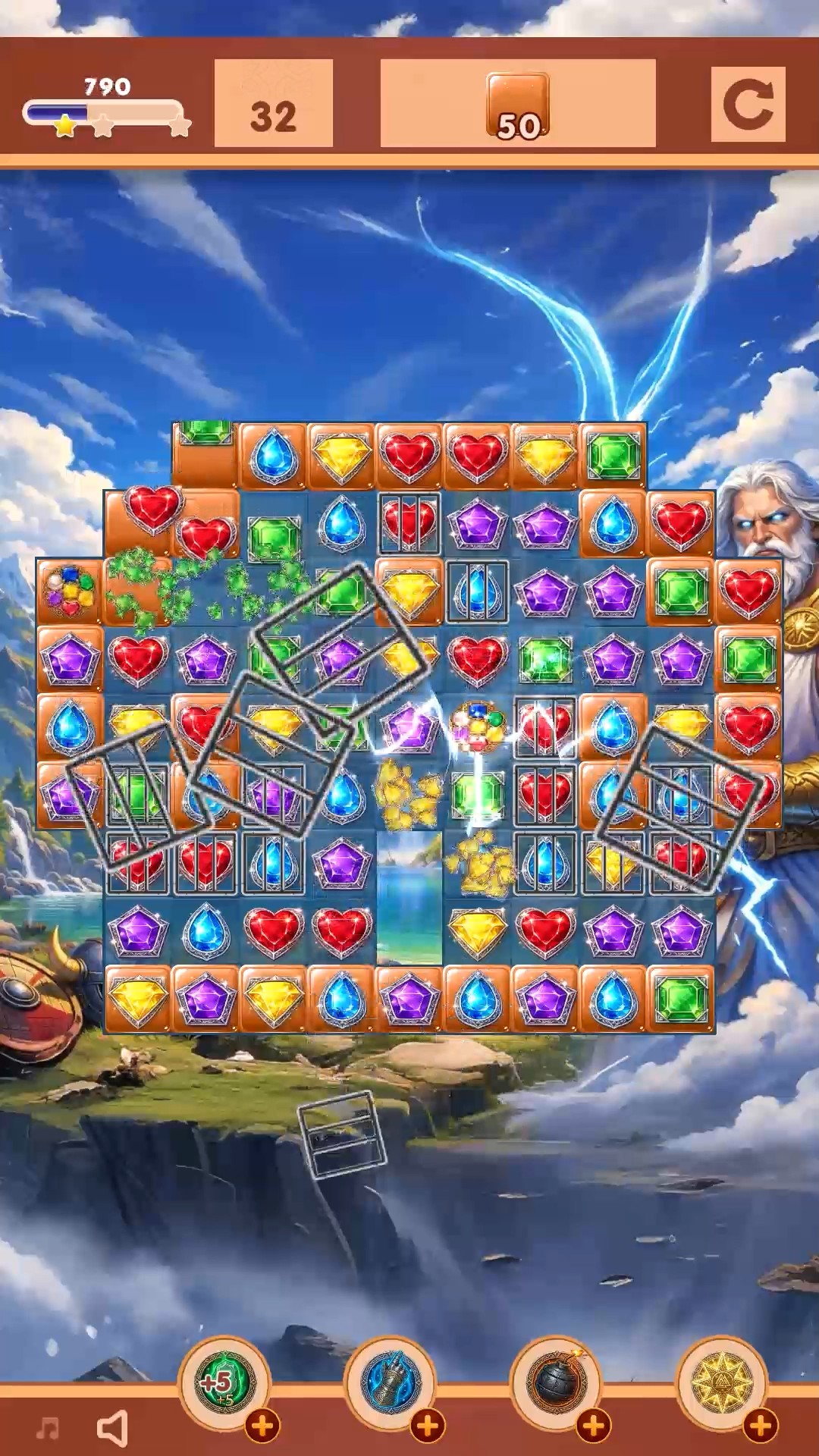 Match 3: Treasures of Zeus screenshot 7