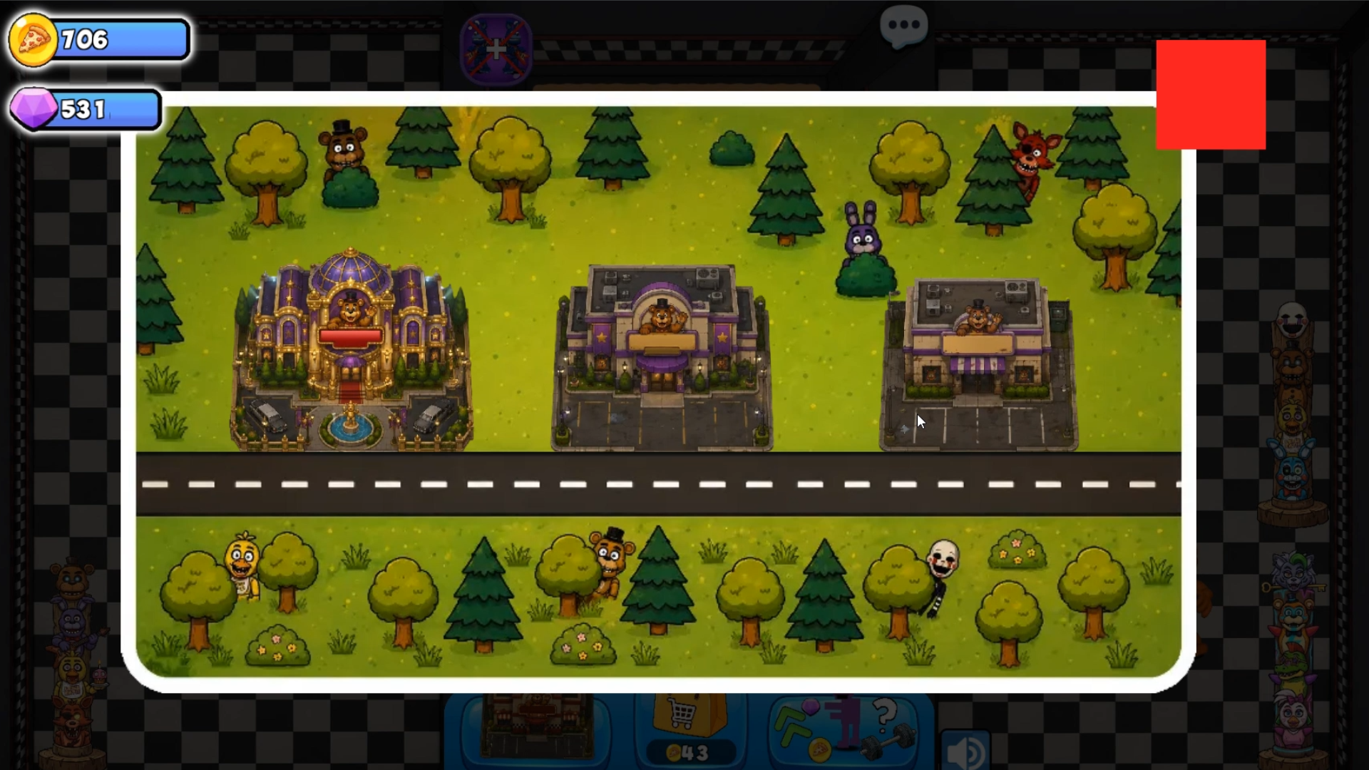 FNaF Merge Battles: Defeat Animatronic Enemies — screenshot 4