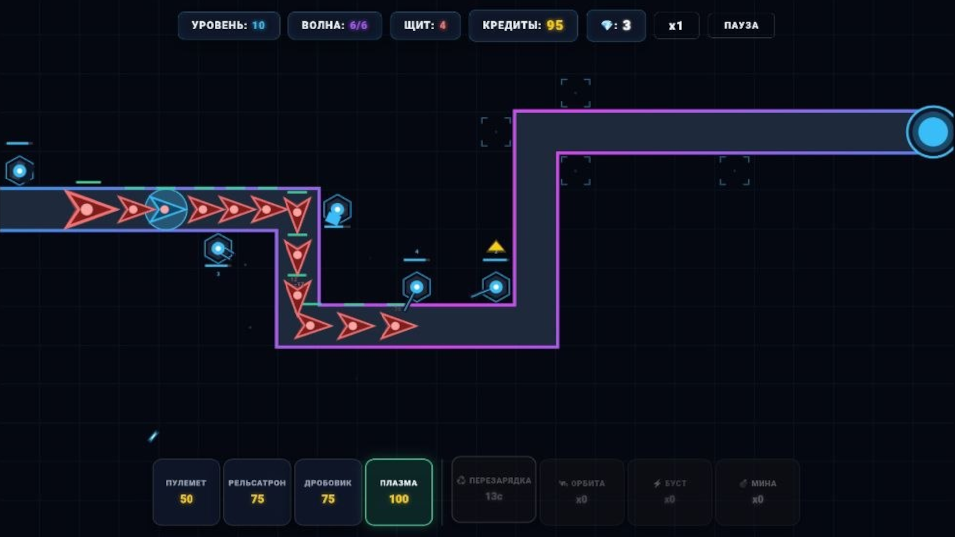 Кибер-танки: Защита башни — screenshot 10