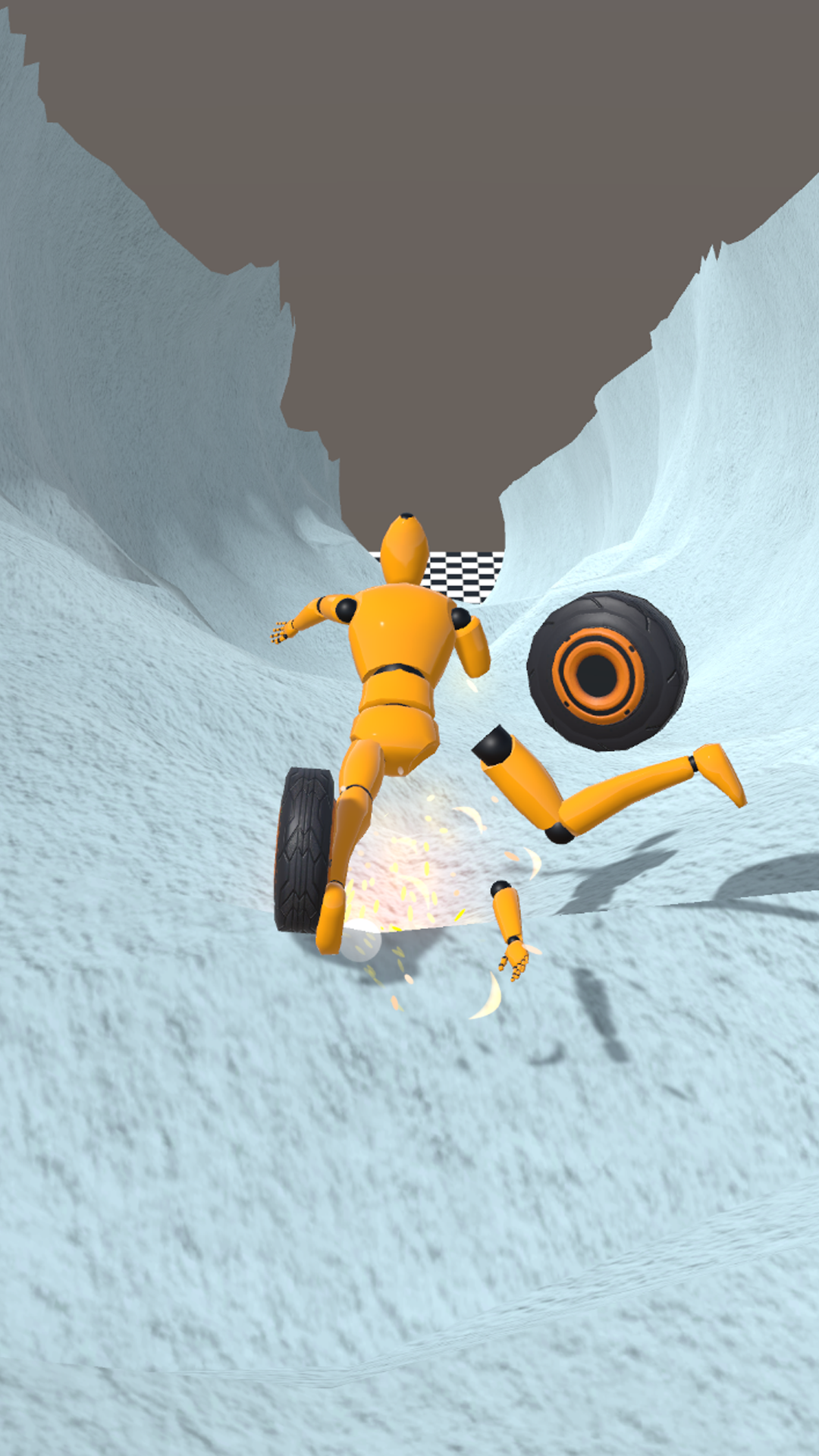 Ragdoll Racing: Extreme Downhill! screenshot 10
