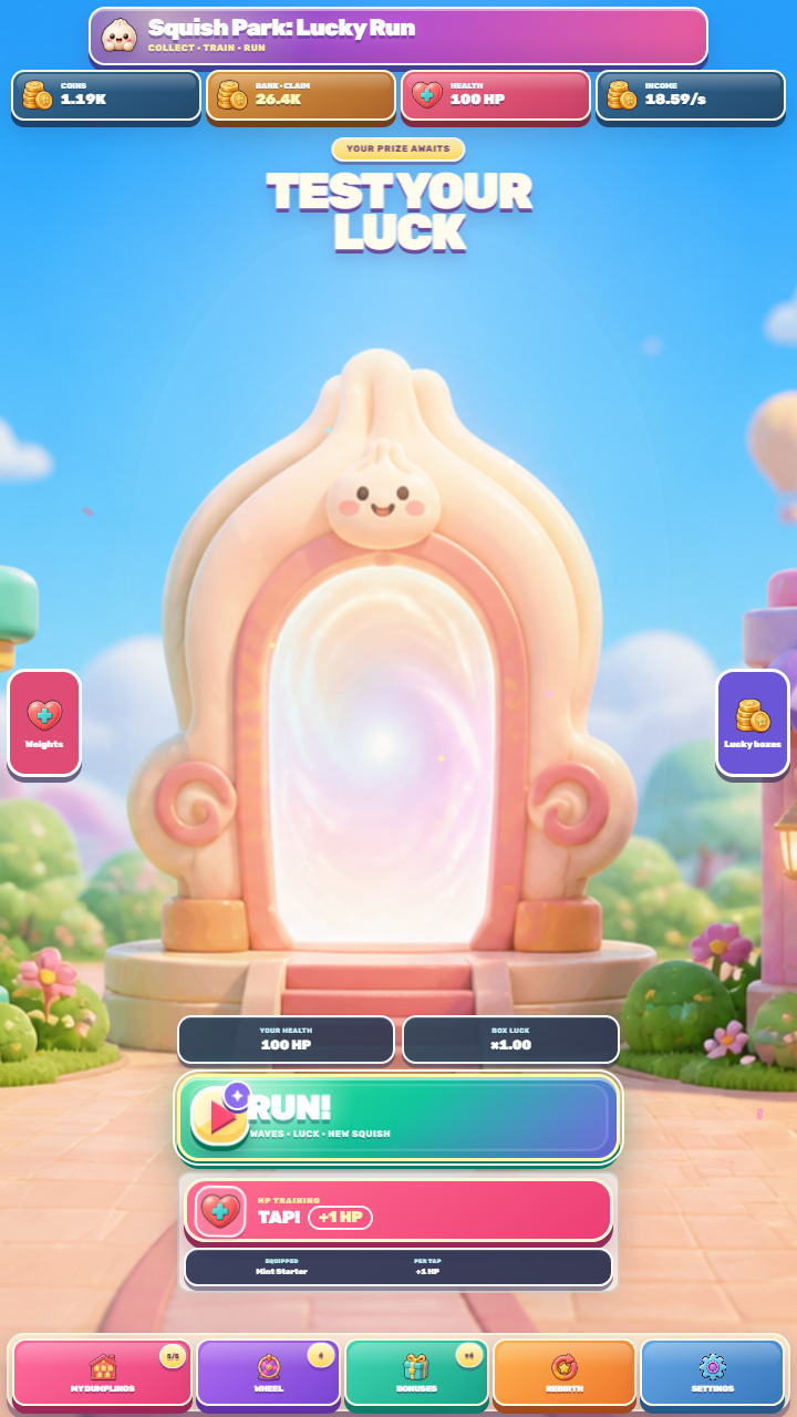 Squish Park: Lucky Run screenshot 3