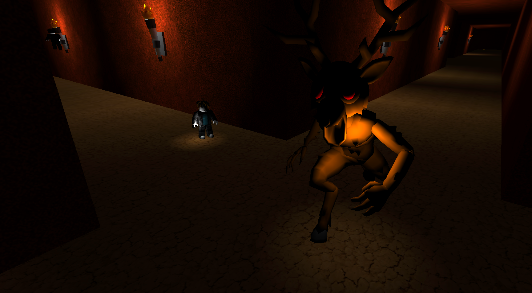 Escape from 99 Nights in the Forest: Obby screenshot
