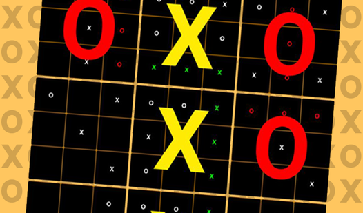 Advanced Tic-Tac-Toe 3 in 1 for two players