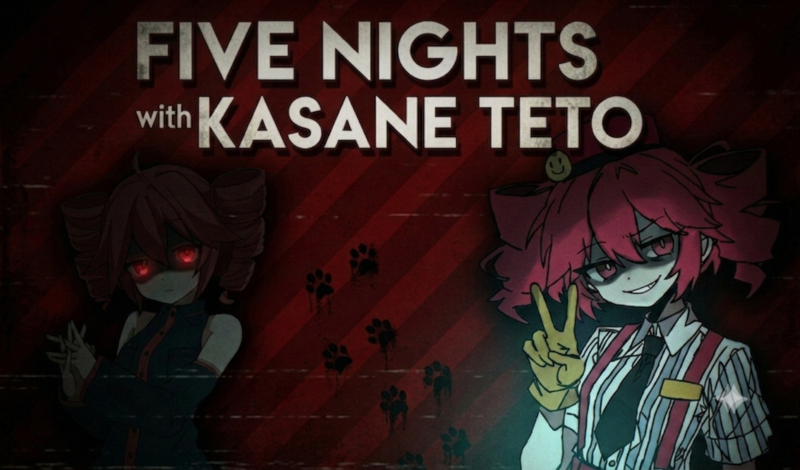 Five Nights with Kasane Teto game cover