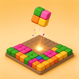 Block Drop: Color Pixel Blast
