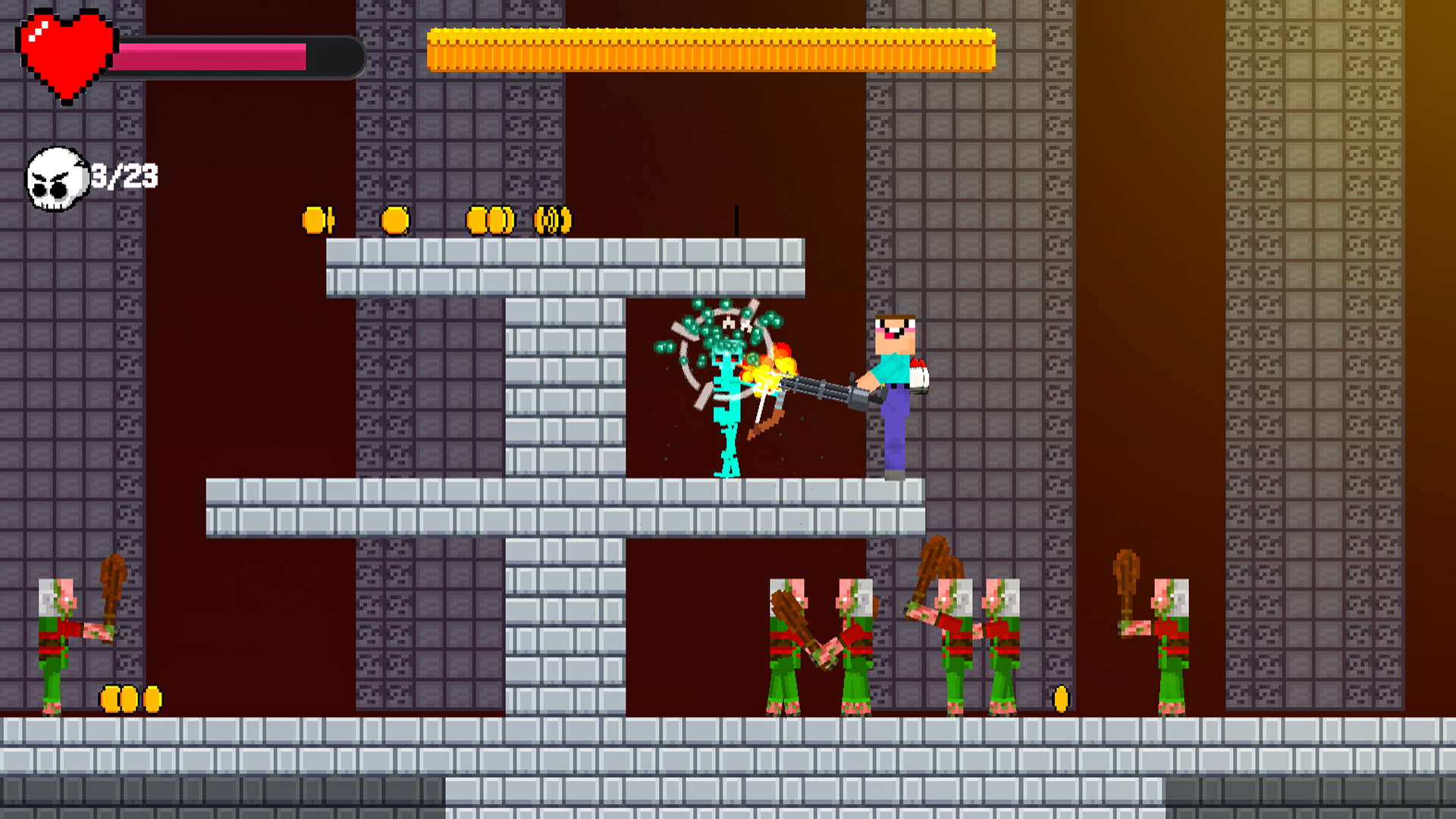 Noob vs Zombie Apocalypse: shooting pro screenshot