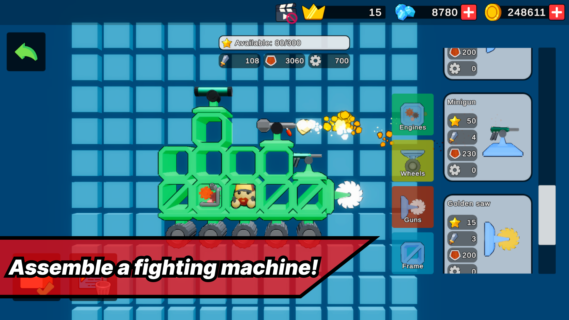 GridBots: Craft Bots Online — screenshot 1