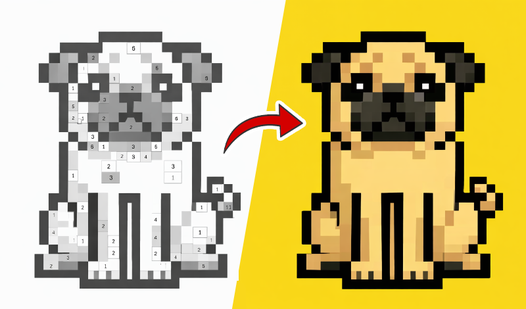 Раскраска по Номерам. Pixel House — trailer