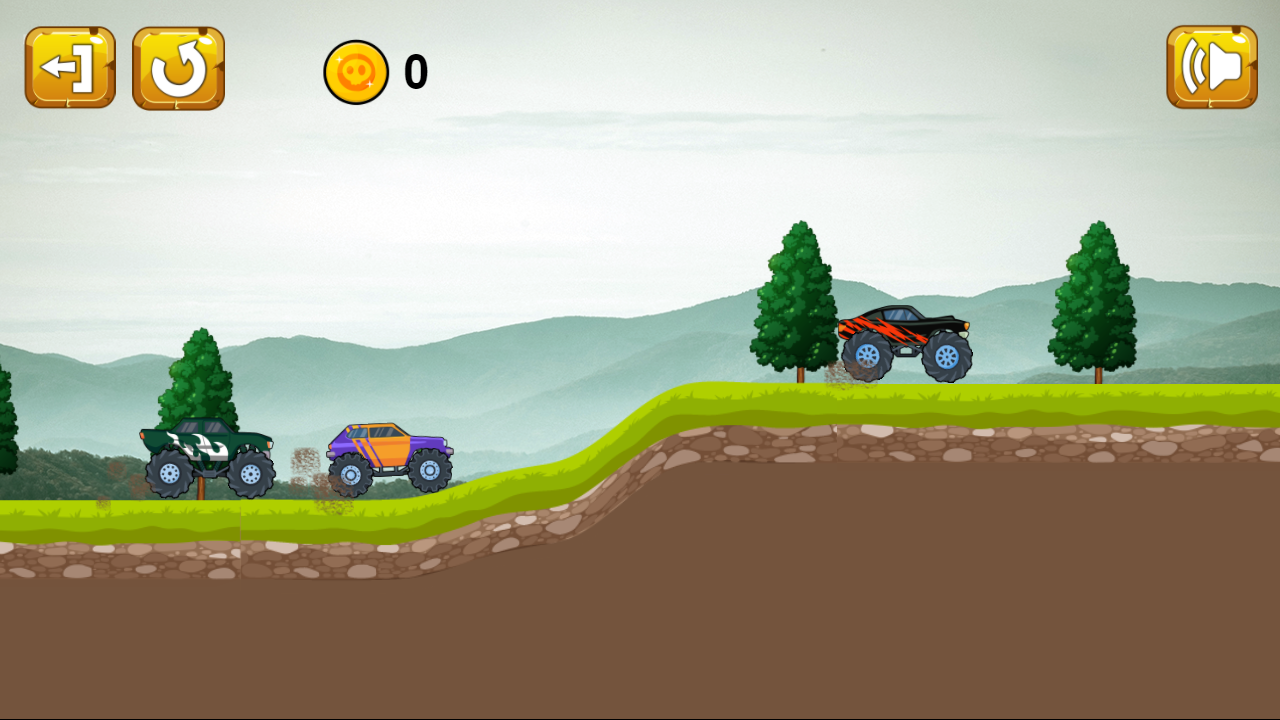 Jul Monster Truck Racing screenshot