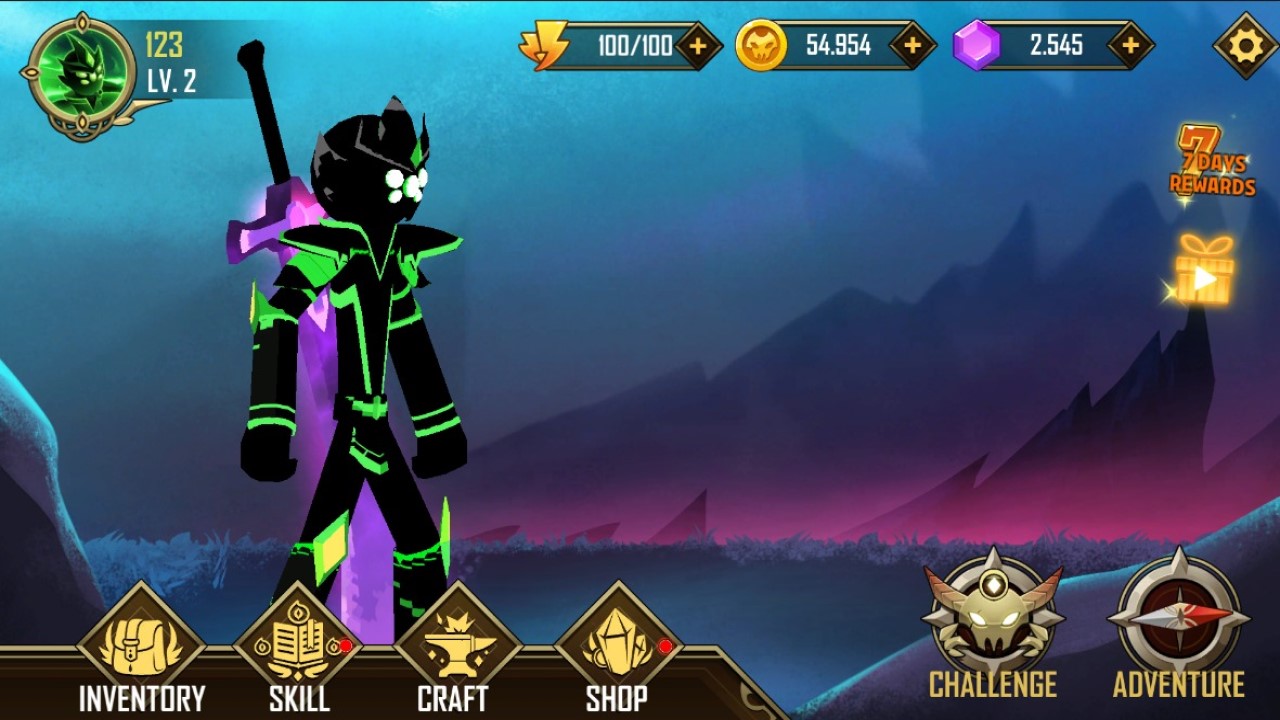 Epic Battle of Sticks. Shadow Warriors — screenshot 1