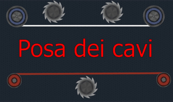 Posa dei cavi